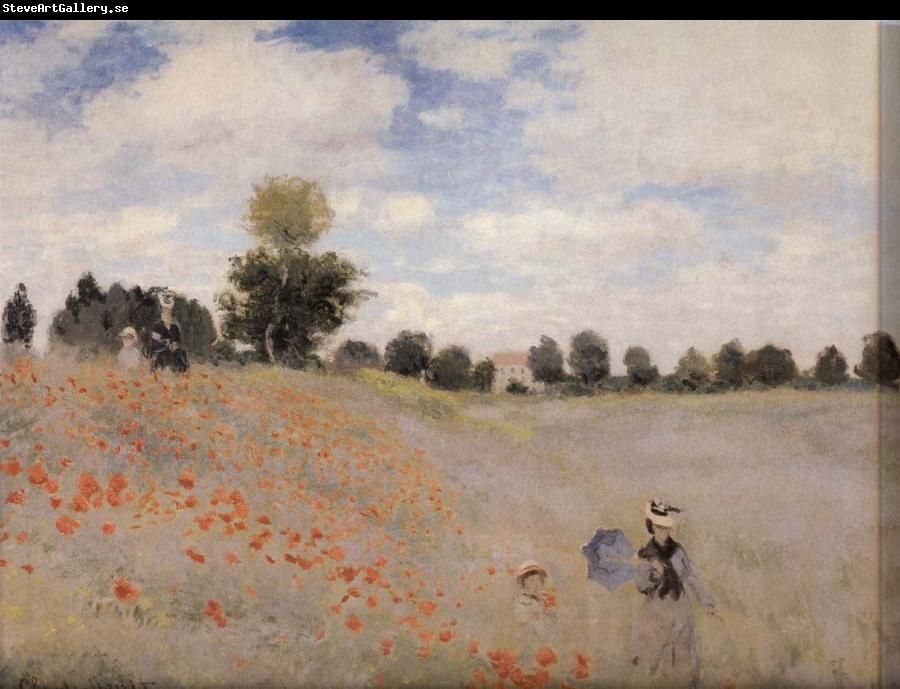 Claude Monet Poppy Field near Argenteuil